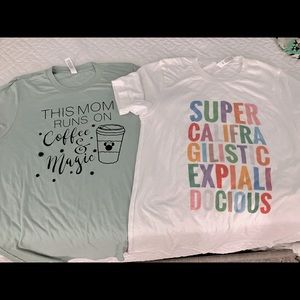 Disney mom shirts size Small
